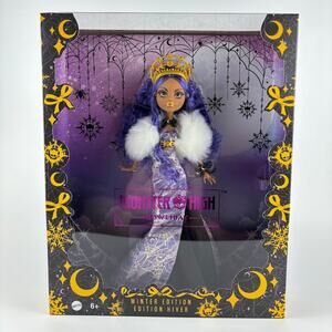 Monster High Clawdeen Wolf Winter Howliday Doll Collector Edition 2023 NIB